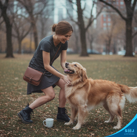 SoftWear™ Tee Dress lifestyle photo 10