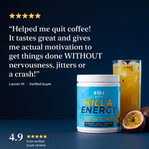 Verified buyer review: Killa Energy helped me quit coffee