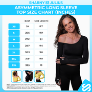 Asymmetric Long Sleeve Top