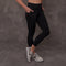 Black Diamond Mid-Calf Leggings — premium activewear by SandJ