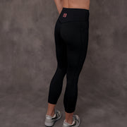 Black Diamond Mid-Calf Leggings