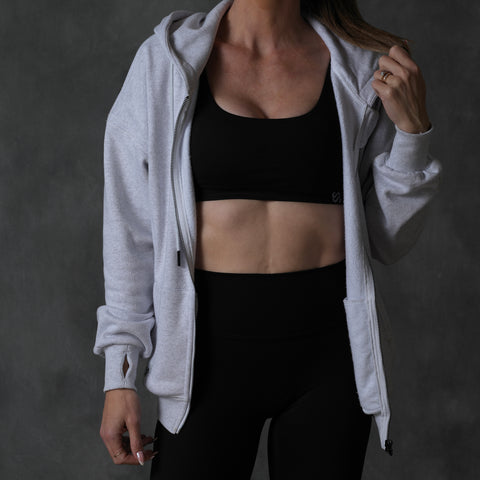 Family Oversized Zip Hoodie