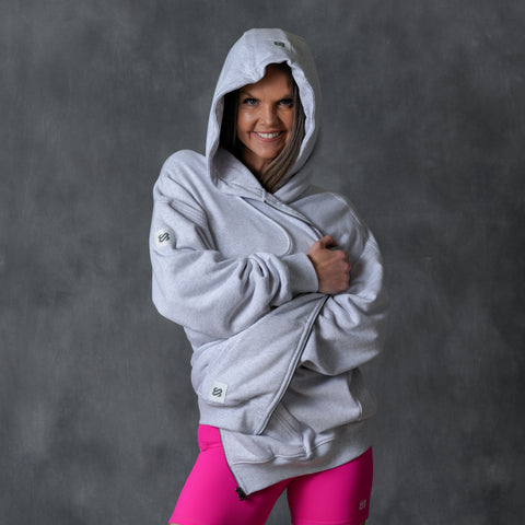 Family Oversized Zip Hoodie