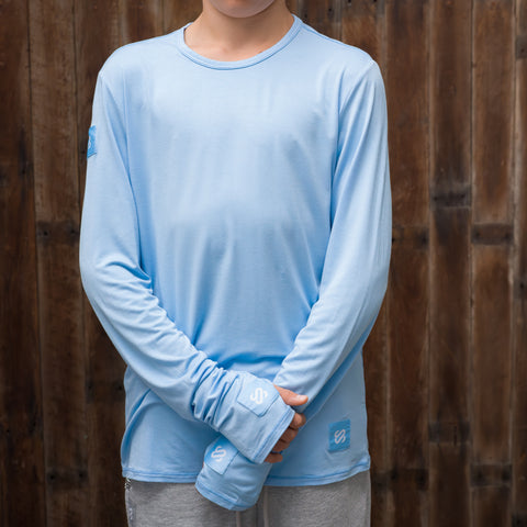 SoftWear Family Long Sleeve Tee on model