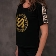 SJ GlitterRibbon Womens Tee