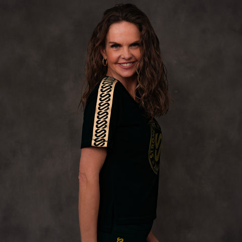 SJ GlitterRibbon Womens Tee lifestyle photo 6