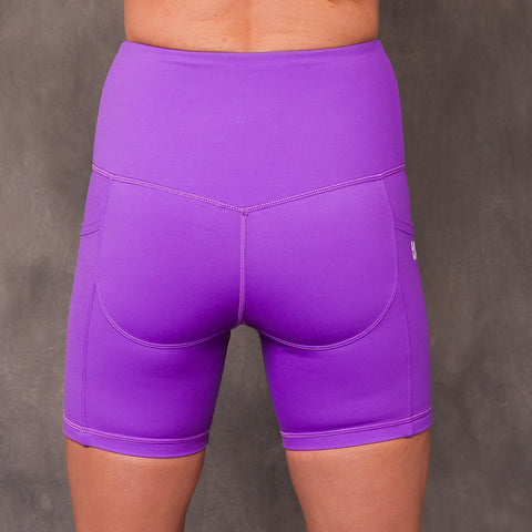 SJ Rainbow Collection High Waisted Butt Shaping Leggings (Mid-Thigh Length) lifestyle photo 21