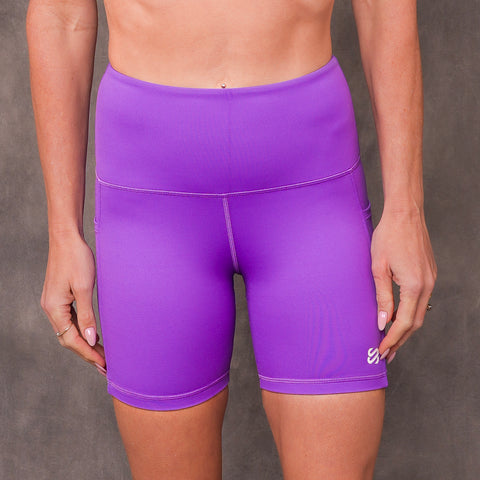 SJ Rainbow Collection High Waisted Butt Shaping Leggings (Mid-Thigh Length) lifestyle photo 20