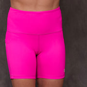 SJ Rainbow Collection High Waisted Butt Shaping Leggings (Mid-Thigh Length)