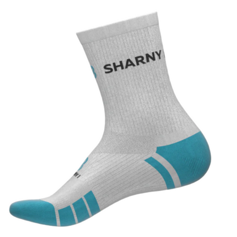 SJ Mid Length Motivational Socks side view