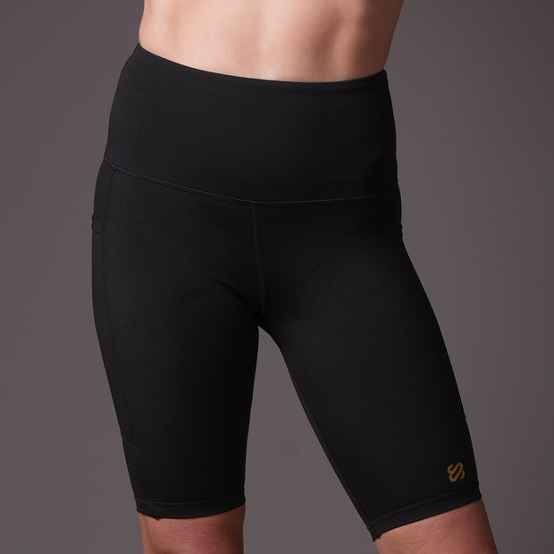 SJ Rainbow Collection High Waisted Butt Shaping Leggings (Knee-Length)