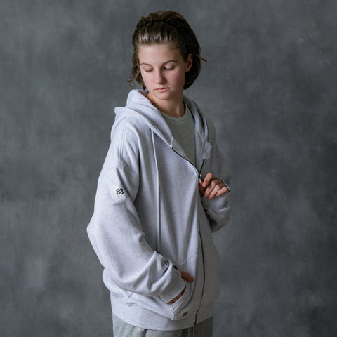 Family Oversized Zip Hoodie