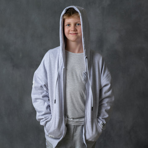Family Oversized Zip Hoodie
