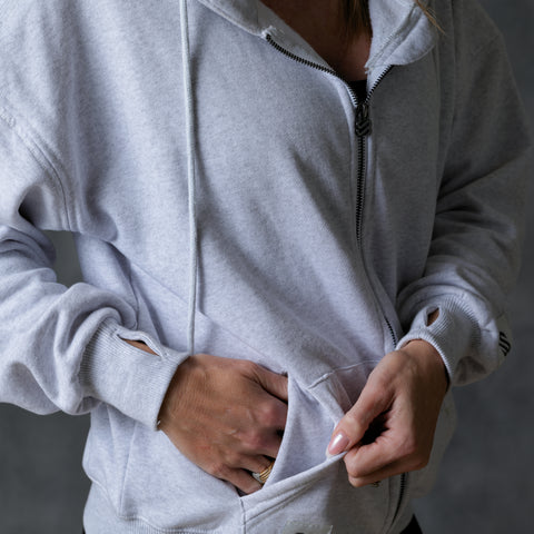 Family Oversized Zip Hoodie