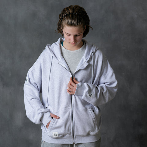Family Oversized Zip Hoodie