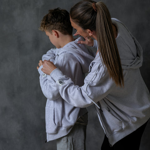 Family Oversized Zip Hoodie