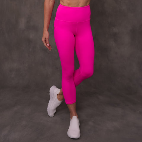 SJ Rainbow Collection High Waisted Butt Shaping Leggings (3/4 Mid-Calf Length) lifestyle photo 5