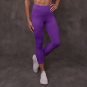 SJ Rainbow Collection High Waisted Butt Shaping Leggings (3/4 Mid-Calf Length)