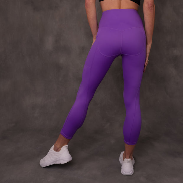 SJ Rainbow Collection High Waisted Butt Shaping Leggings (3/4 Mid-Calf Length)