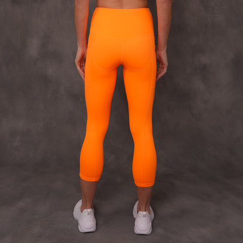 SJ Rainbow Collection High Waisted Butt Shaping Leggings (3/4 Mid-Calf Length) lifestyle photo 25