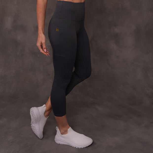 SJ Rainbow Collection High Waisted Butt Shaping Leggings (3/4 Mid-Calf Length)