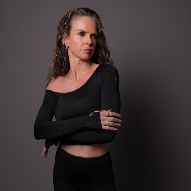 Asymmetric Long Sleeve Top