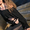 SoftWear Slouch Cropped Long Sleeve Tee detail view