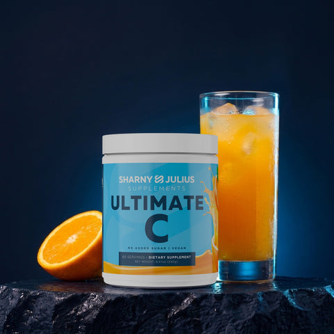 Ultimate C vitamin C powder tub by S&J