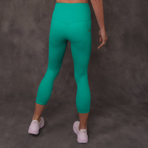 SJ Rainbow Collection High Waisted Butt Shaping Leggings (3/4 Mid-Calf Length) lifestyle photo 31