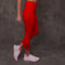 SJ Rainbow Collection High Waisted Butt Shaping Leggings (3/4 Mid-Calf Length) detail view
