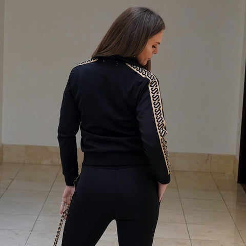 SJ GlitterRibbon Tracksuit Women lifestyle photo 7