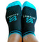 I Am Fit, I am Fast - Bamboo Sports Socks detail view