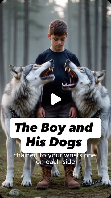 The Boy and His Dogs